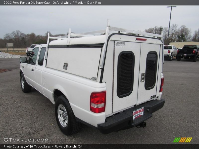 Oxford White / Medium Dark Flint 2011 Ford Ranger XL SuperCab