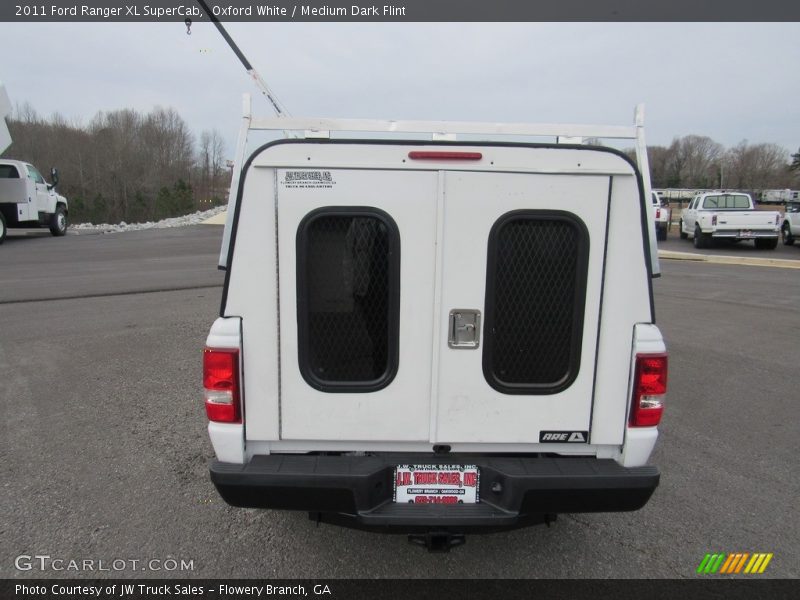 Oxford White / Medium Dark Flint 2011 Ford Ranger XL SuperCab