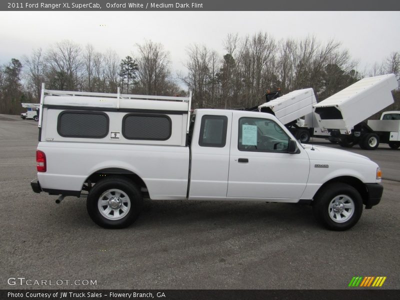 Oxford White / Medium Dark Flint 2011 Ford Ranger XL SuperCab