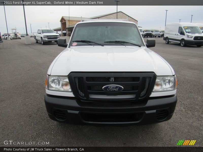 Oxford White / Medium Dark Flint 2011 Ford Ranger XL SuperCab