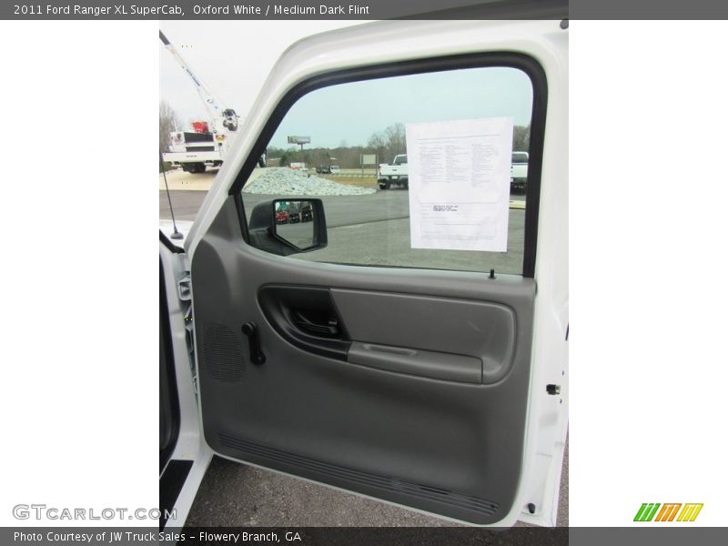 Oxford White / Medium Dark Flint 2011 Ford Ranger XL SuperCab