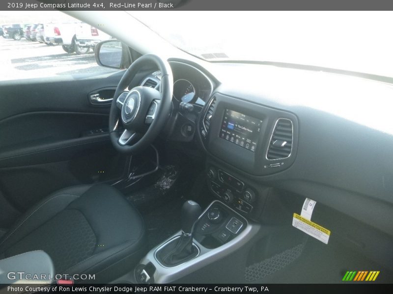 Red-Line Pearl / Black 2019 Jeep Compass Latitude 4x4