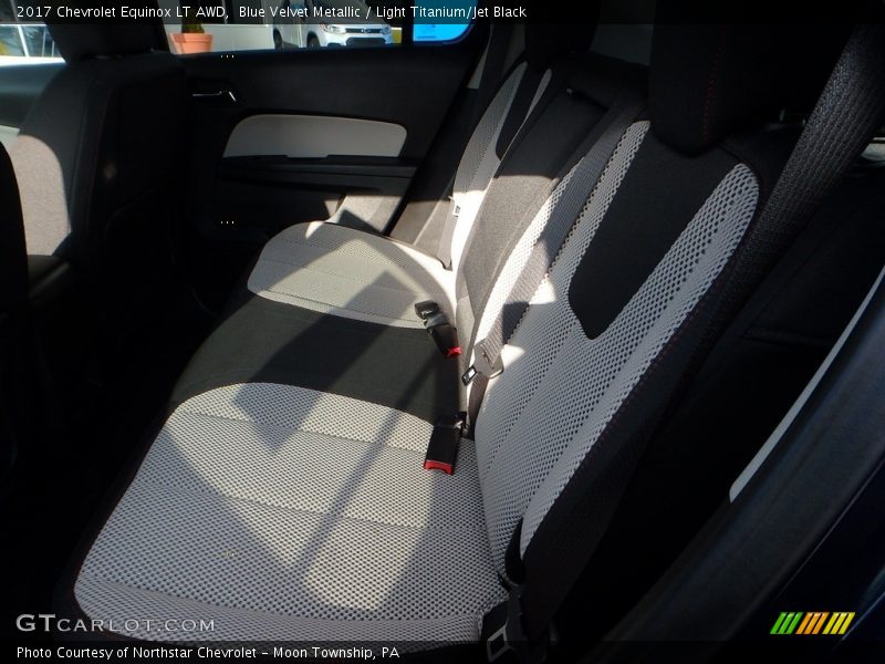 Blue Velvet Metallic / Light Titanium/Jet Black 2017 Chevrolet Equinox LT AWD