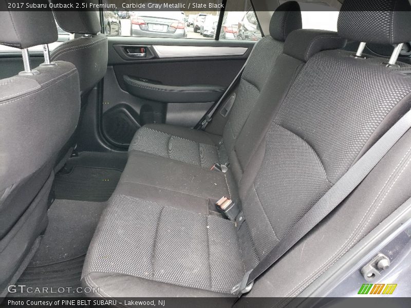 Carbide Gray Metallic / Slate Black 2017 Subaru Outback 2.5i Premium