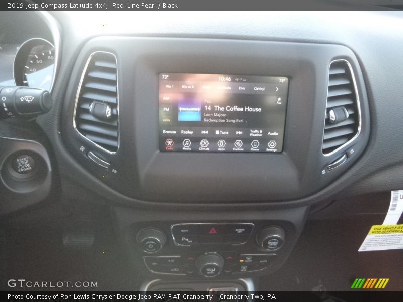 Red-Line Pearl / Black 2019 Jeep Compass Latitude 4x4