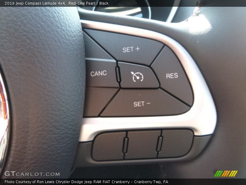 Red-Line Pearl / Black 2019 Jeep Compass Latitude 4x4