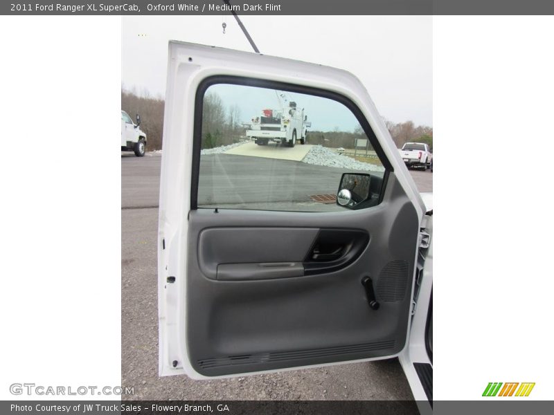 Oxford White / Medium Dark Flint 2011 Ford Ranger XL SuperCab