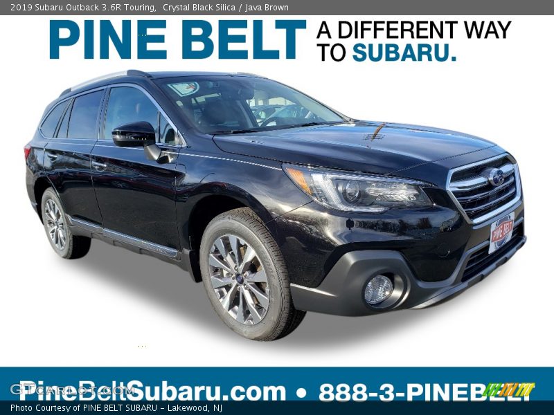 Crystal Black Silica / Java Brown 2019 Subaru Outback 3.6R Touring