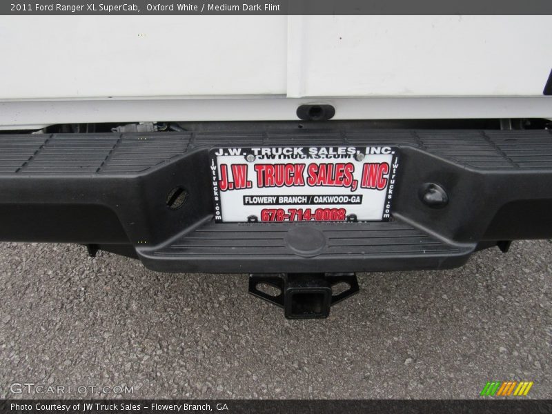 Oxford White / Medium Dark Flint 2011 Ford Ranger XL SuperCab