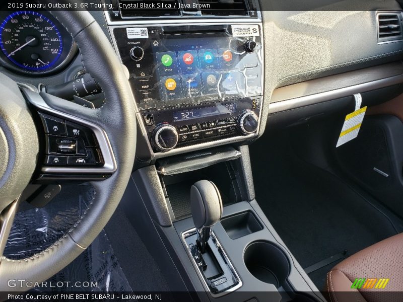 Crystal Black Silica / Java Brown 2019 Subaru Outback 3.6R Touring