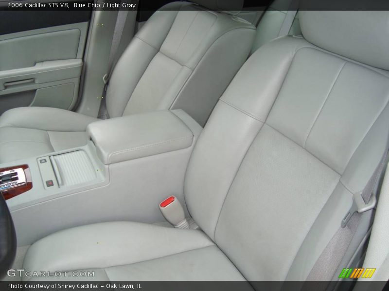 Blue Chip / Light Gray 2006 Cadillac STS V8