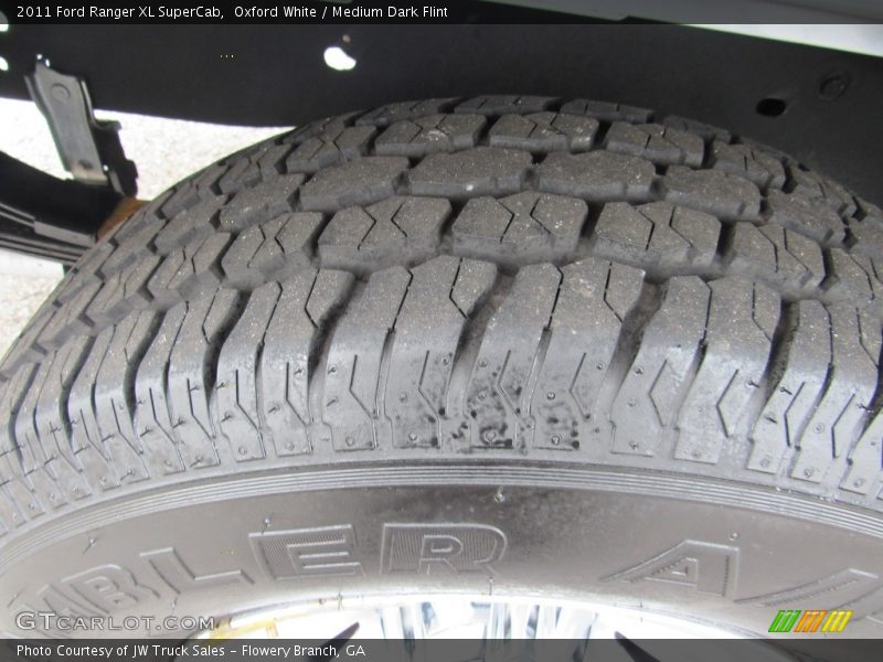 Oxford White / Medium Dark Flint 2011 Ford Ranger XL SuperCab