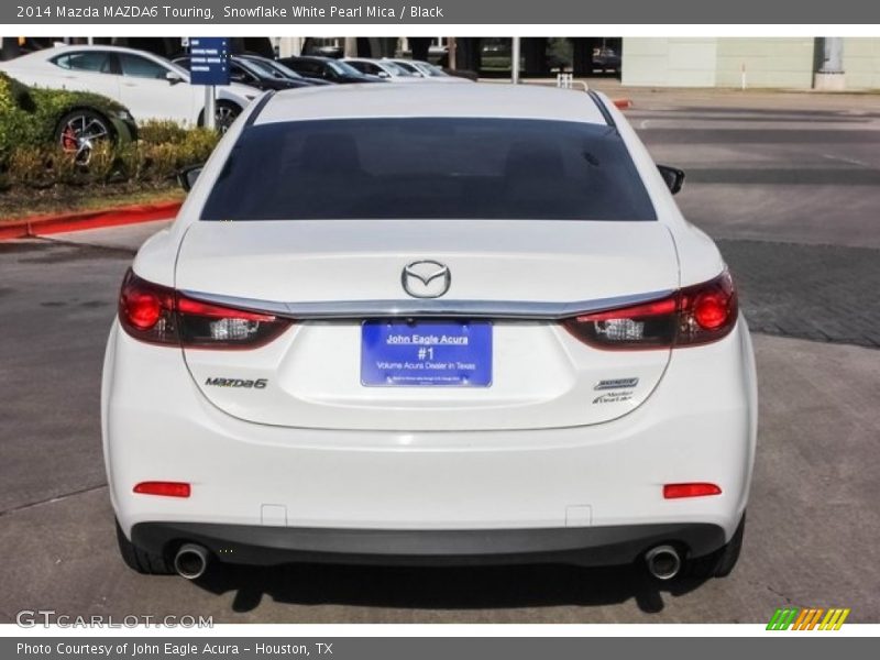 Snowflake White Pearl Mica / Black 2014 Mazda MAZDA6 Touring