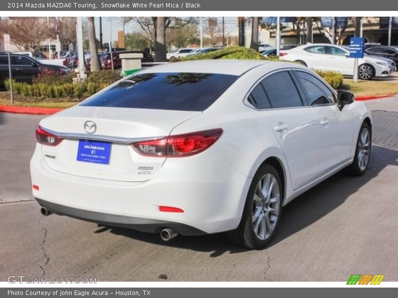 Snowflake White Pearl Mica / Black 2014 Mazda MAZDA6 Touring