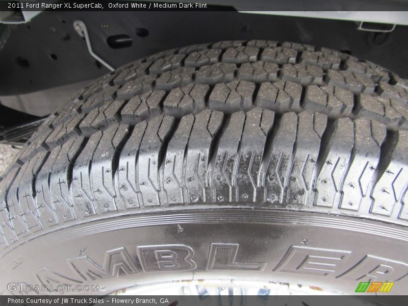 Oxford White / Medium Dark Flint 2011 Ford Ranger XL SuperCab