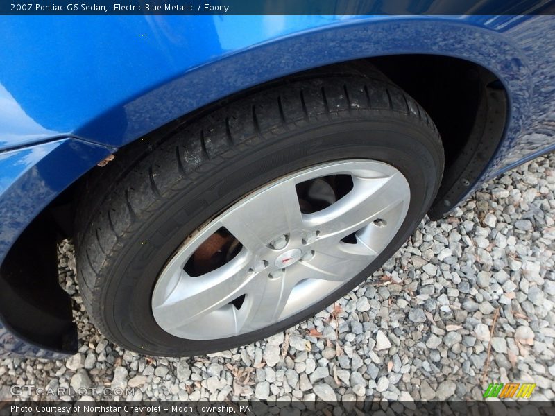Electric Blue Metallic / Ebony 2007 Pontiac G6 Sedan