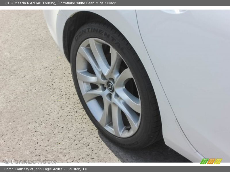 Snowflake White Pearl Mica / Black 2014 Mazda MAZDA6 Touring