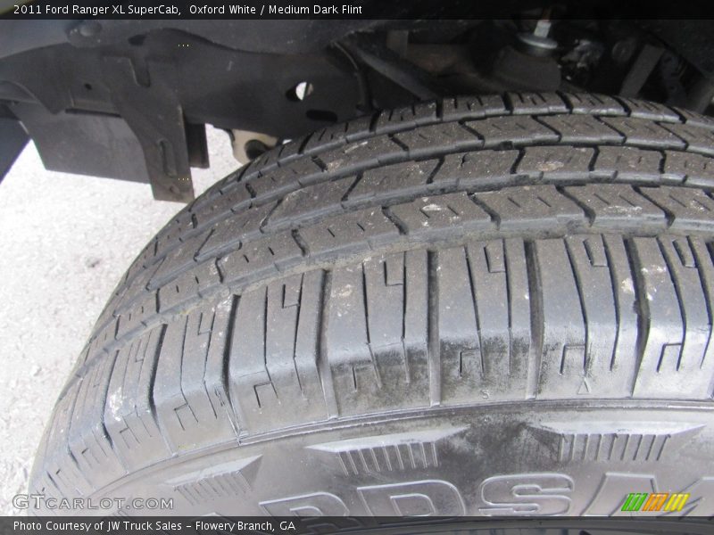 Oxford White / Medium Dark Flint 2011 Ford Ranger XL SuperCab