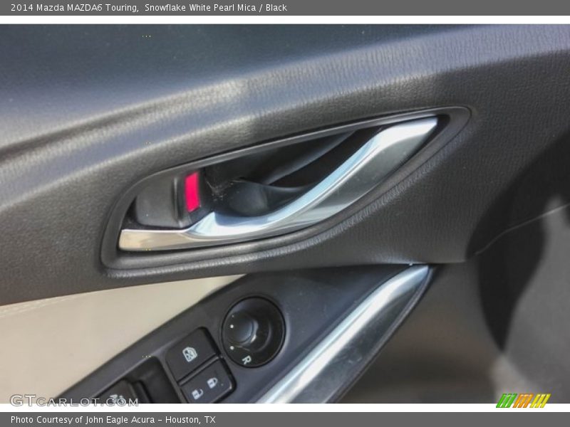 Snowflake White Pearl Mica / Black 2014 Mazda MAZDA6 Touring