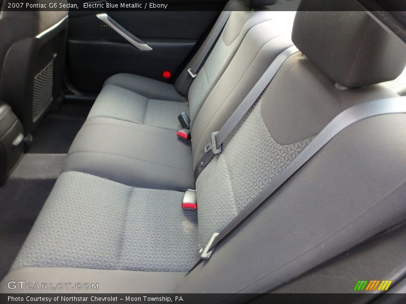 Electric Blue Metallic / Ebony 2007 Pontiac G6 Sedan