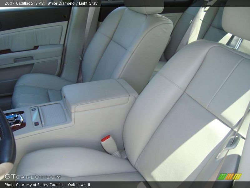 White Diamond / Light Gray 2007 Cadillac STS V8
