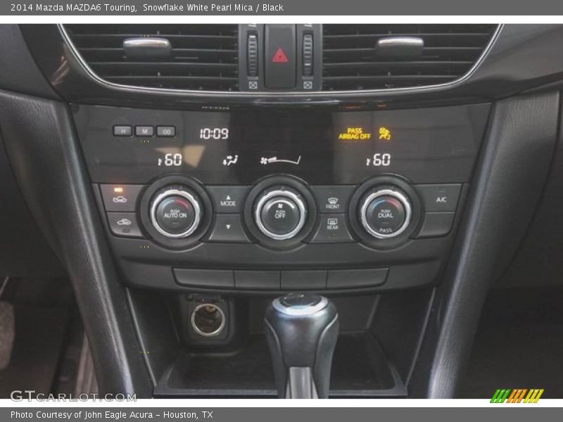 Snowflake White Pearl Mica / Black 2014 Mazda MAZDA6 Touring