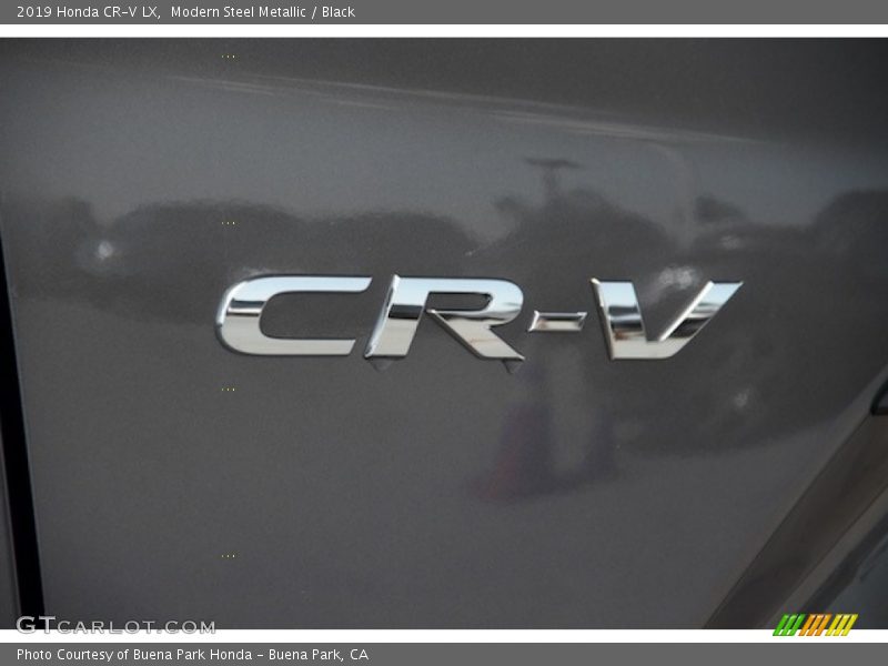 Modern Steel Metallic / Black 2019 Honda CR-V LX