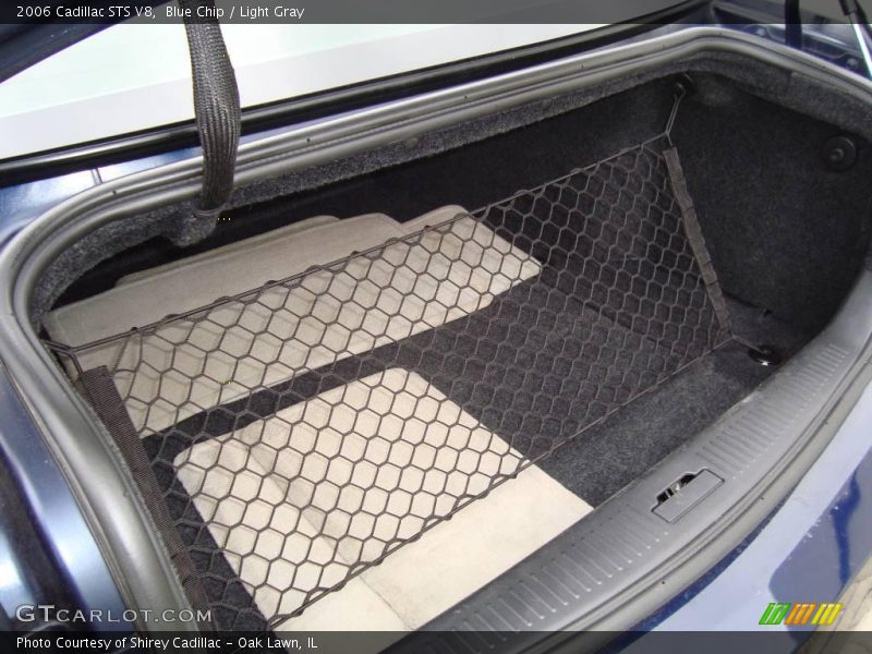 Blue Chip / Light Gray 2006 Cadillac STS V8