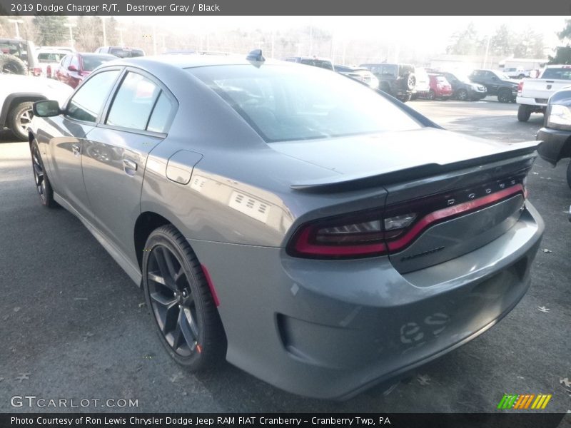 Destroyer Gray / Black 2019 Dodge Charger R/T