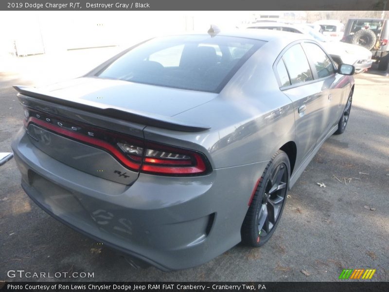 Destroyer Gray / Black 2019 Dodge Charger R/T