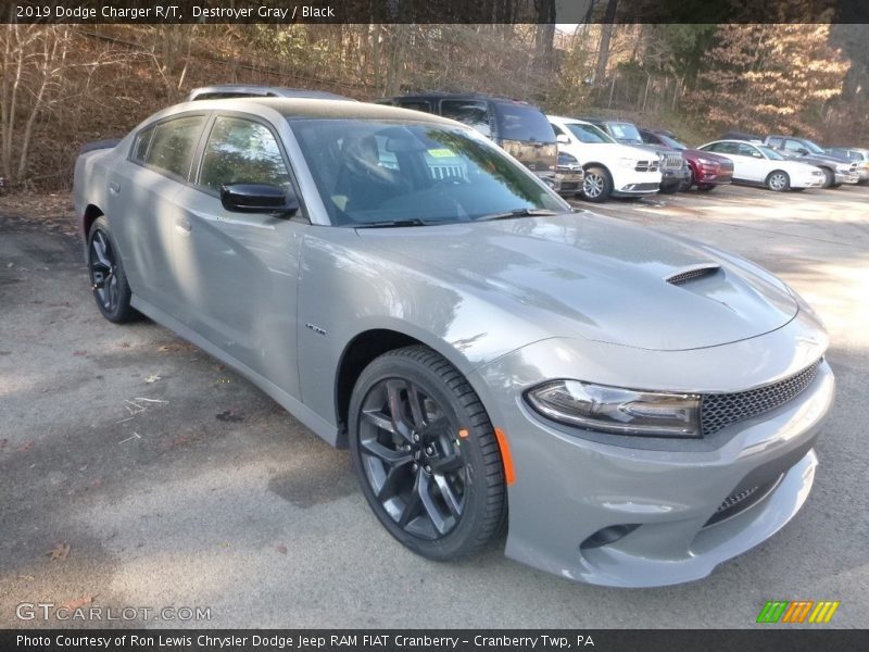 Destroyer Gray / Black 2019 Dodge Charger R/T