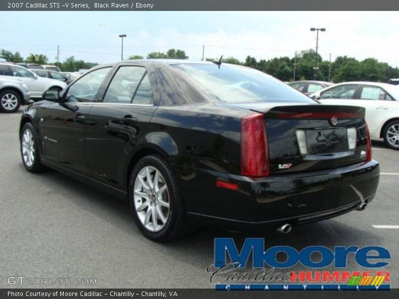 Black Raven / Ebony 2007 Cadillac STS -V Series