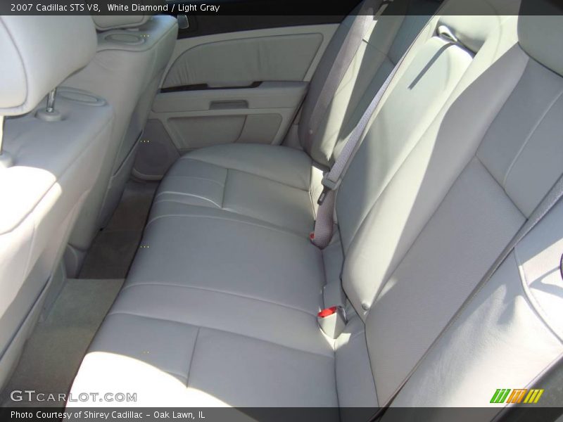 White Diamond / Light Gray 2007 Cadillac STS V8