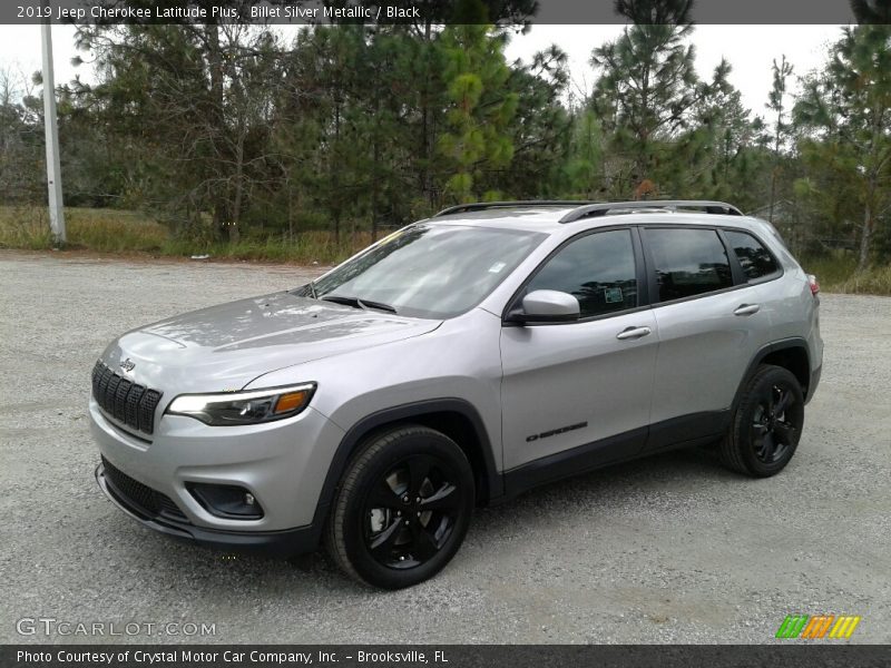 Billet Silver Metallic / Black 2019 Jeep Cherokee Latitude Plus