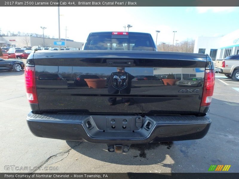 Brilliant Black Crystal Pearl / Black 2017 Ram 2500 Laramie Crew Cab 4x4