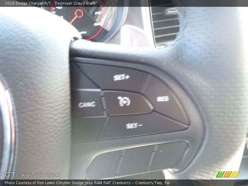 Destroyer Gray / Black 2019 Dodge Charger R/T