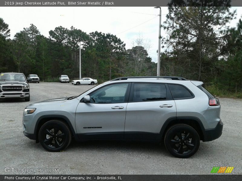 Billet Silver Metallic / Black 2019 Jeep Cherokee Latitude Plus