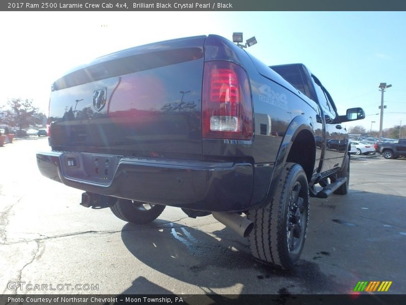 Brilliant Black Crystal Pearl / Black 2017 Ram 2500 Laramie Crew Cab 4x4