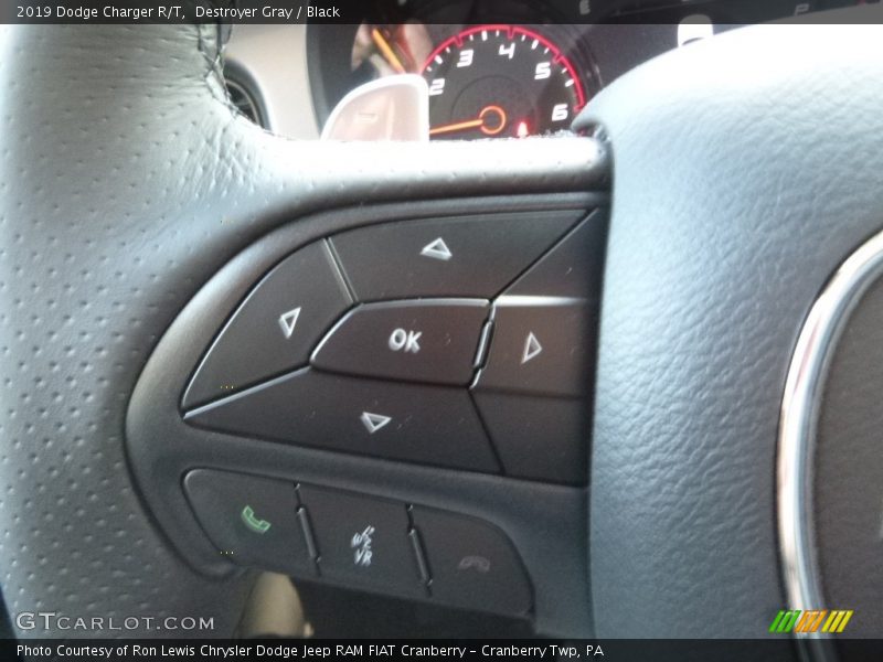 Destroyer Gray / Black 2019 Dodge Charger R/T