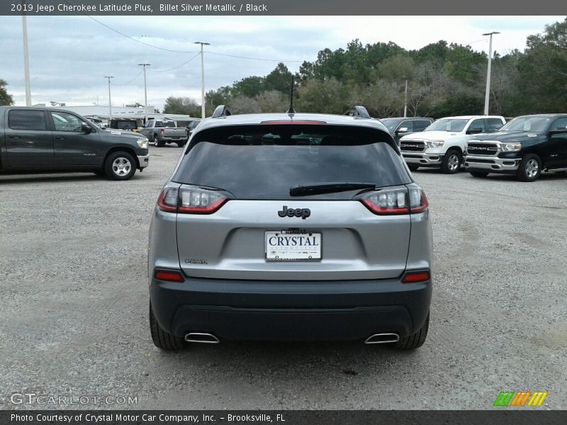 Billet Silver Metallic / Black 2019 Jeep Cherokee Latitude Plus