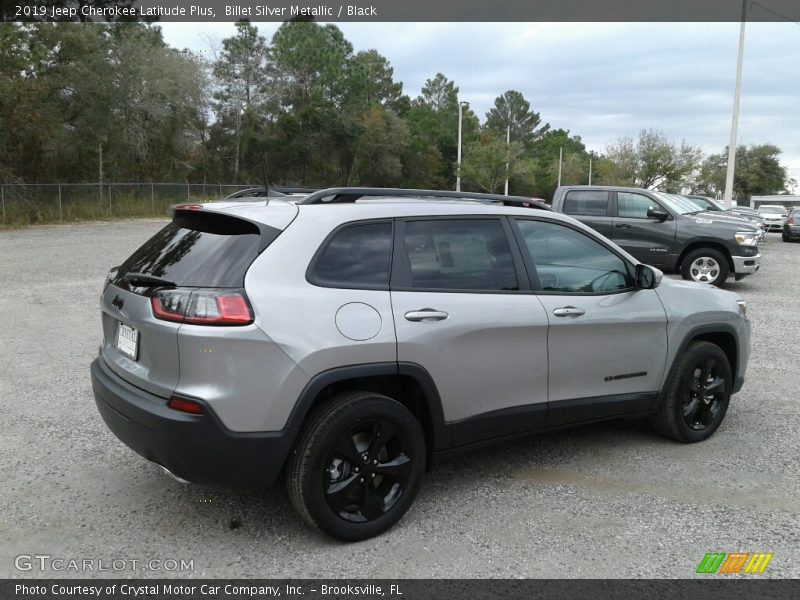 Billet Silver Metallic / Black 2019 Jeep Cherokee Latitude Plus