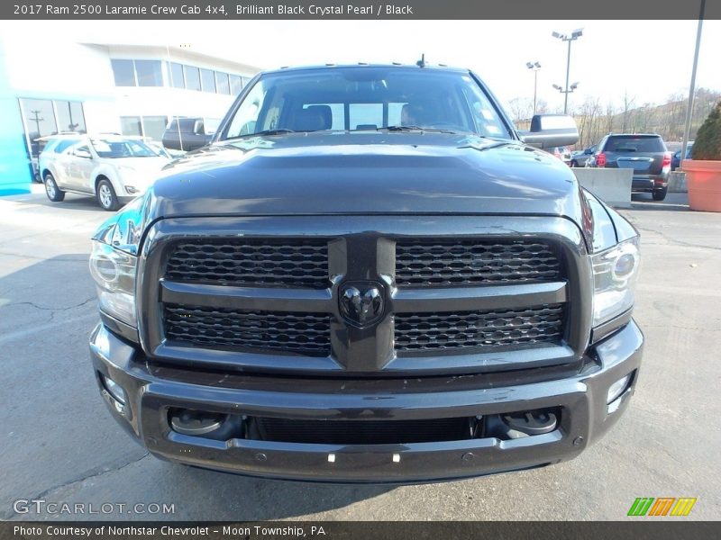 Brilliant Black Crystal Pearl / Black 2017 Ram 2500 Laramie Crew Cab 4x4