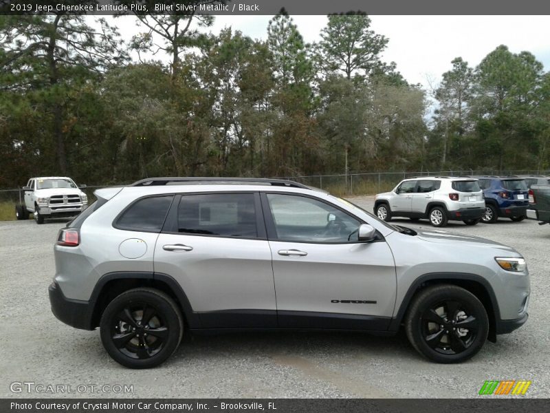 Billet Silver Metallic / Black 2019 Jeep Cherokee Latitude Plus