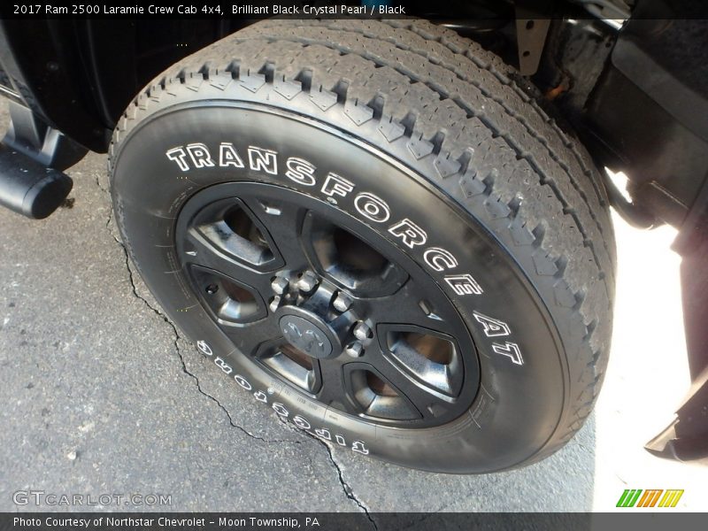 Brilliant Black Crystal Pearl / Black 2017 Ram 2500 Laramie Crew Cab 4x4