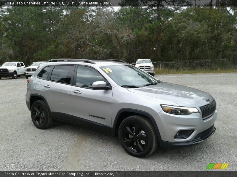 Billet Silver Metallic / Black 2019 Jeep Cherokee Latitude Plus
