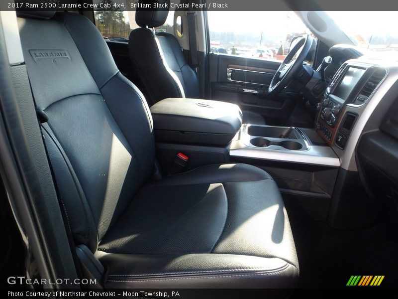 Brilliant Black Crystal Pearl / Black 2017 Ram 2500 Laramie Crew Cab 4x4
