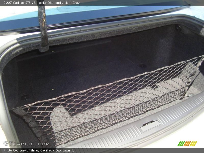 White Diamond / Light Gray 2007 Cadillac STS V8