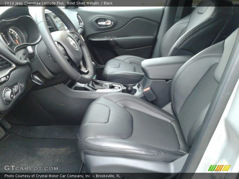 Billet Silver Metallic / Black 2019 Jeep Cherokee Latitude Plus
