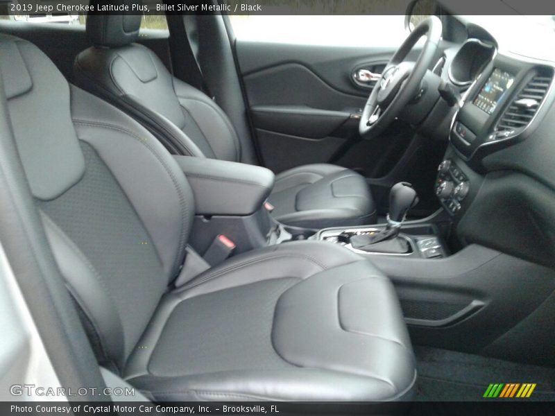 Billet Silver Metallic / Black 2019 Jeep Cherokee Latitude Plus