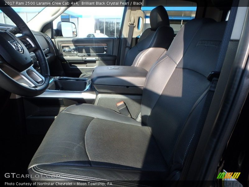 Brilliant Black Crystal Pearl / Black 2017 Ram 2500 Laramie Crew Cab 4x4